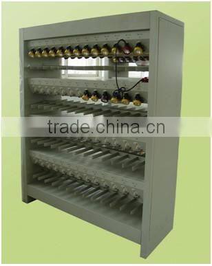 LED lamp charger, miner cap lamp charging rack