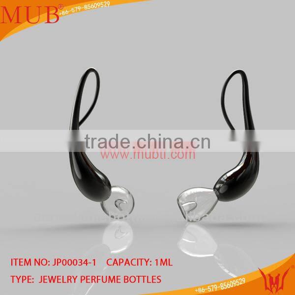 Shinning perfume Earring with perfume bottle