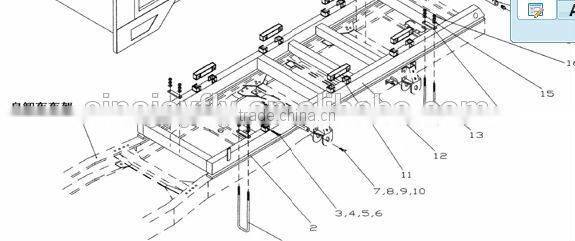 Hot selling amphibious vehicle with high quality