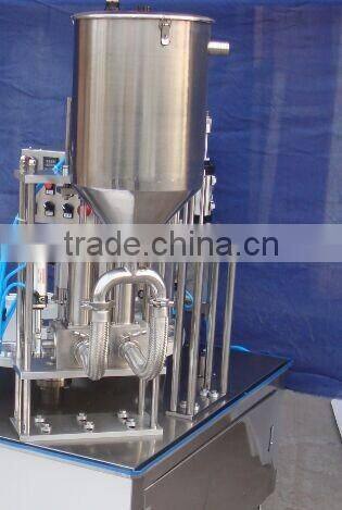 Rotary Cup Filling Sealing Machine 2 Holes