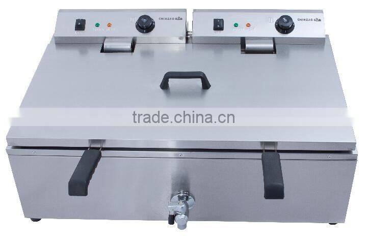GRT-E800 Hot New Double Commercial Restaurant Frying Machine