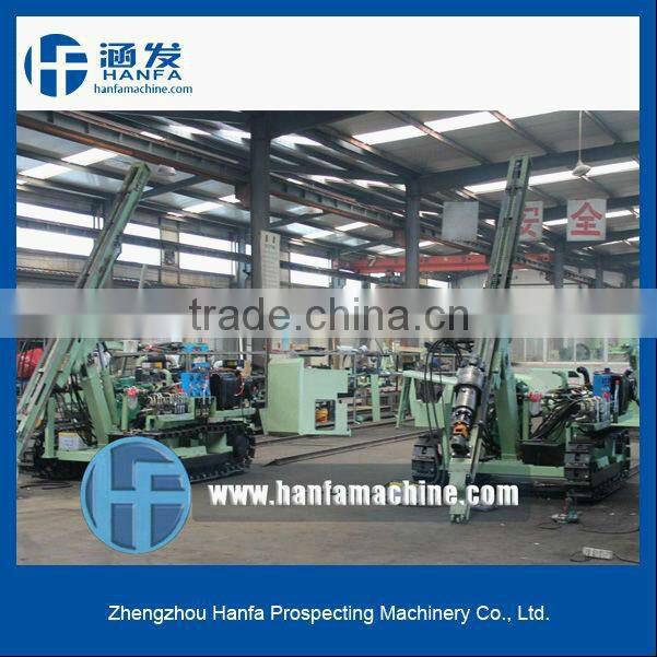 Air DTH drilling rig! HF100YA2 shot hole drill equipment