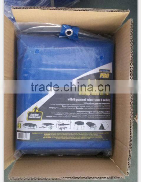 Factory supply waterproof plastic pe tarpaulin sheet