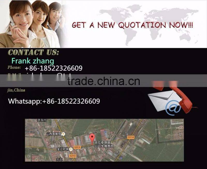 Plastic building/construction steel pipe made in China