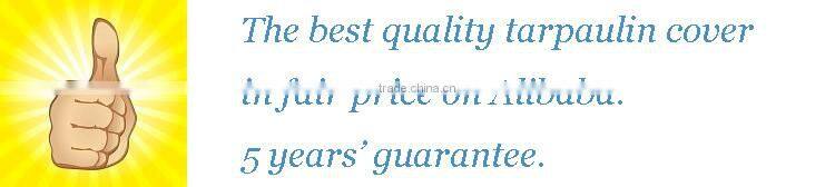 yellow pvc tarpaulin cover for sale/China factory