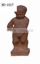 China white cast iron Life size home decor art nude woman garden statue