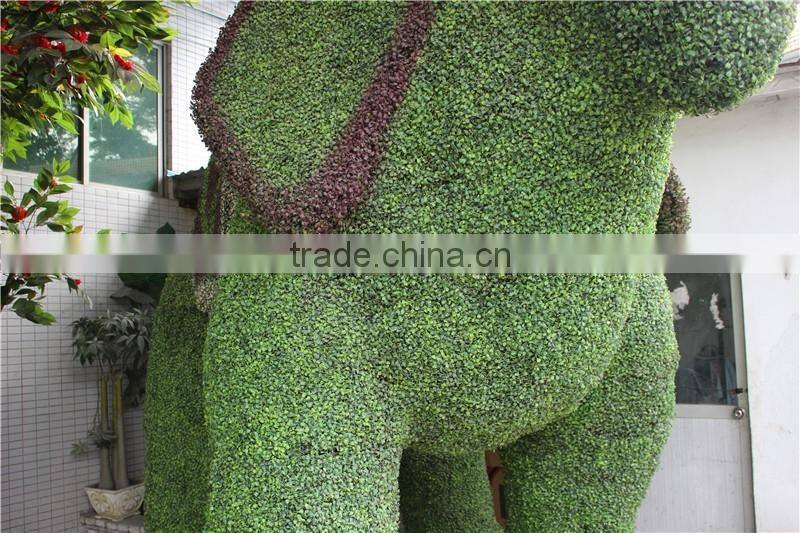 artificial design nature simulation grass plant elephant statue animal sculpture