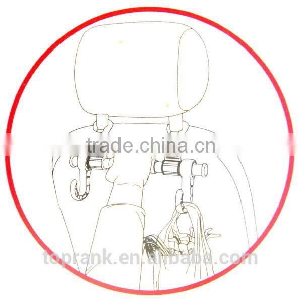 SEAT HOOK TWIN WITH GRIP HANDLE