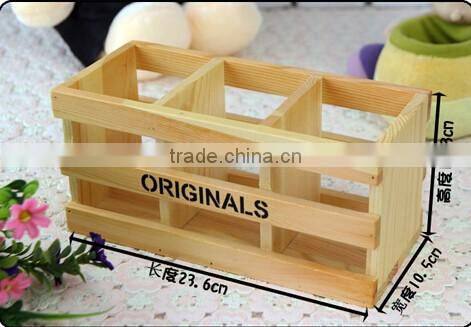 New design handmade great process wooden pencil case