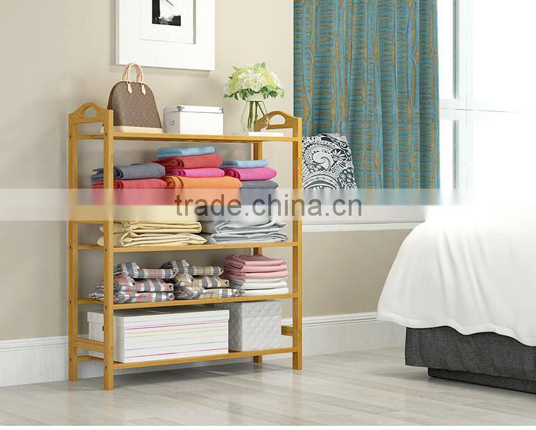 Hot selling economical pine wooden shoe rack