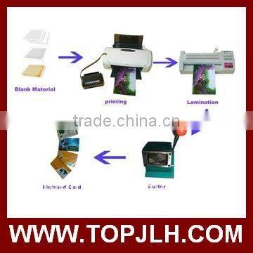 Manual operation PVC card cutter machine