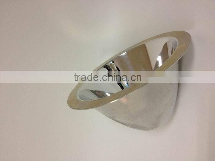 Aluminum Light Cover , Drawing Metal Led Light Cover
