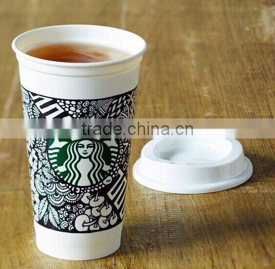 custom starbucks bulk plastic coffee mugs
