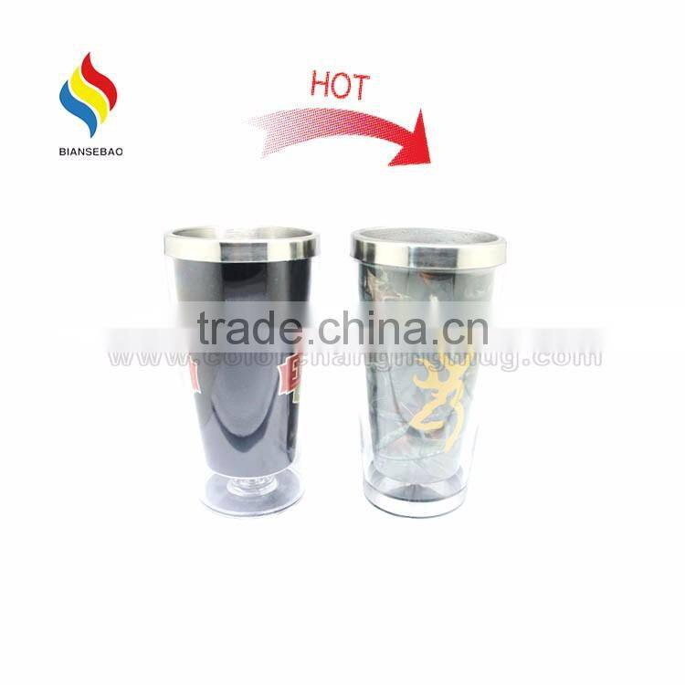 Magic Heat Sensitive tumbler stainless steel 20 oz