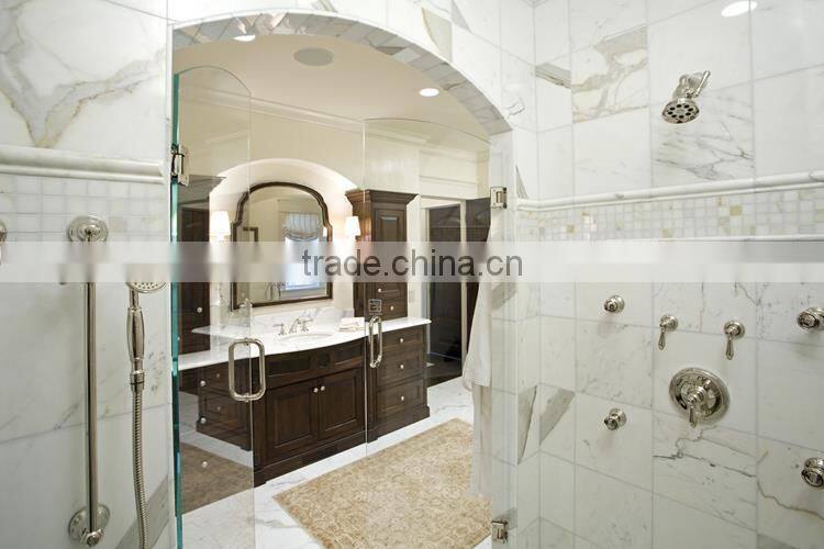 Competitive price polished surface natural stone jade white marble tile