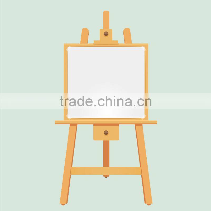 Educational wooden easel /children painting stand