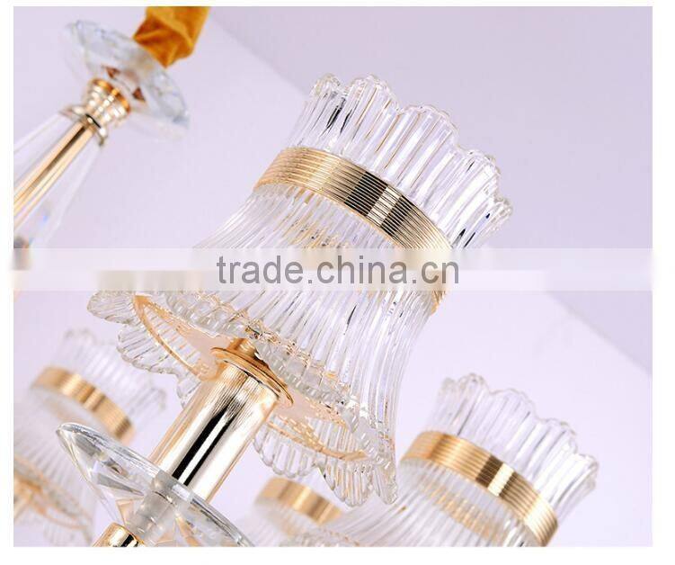 M989 Momoda decorations luxury European Crystal large living room bedroom lighting chandelier pendant lamp