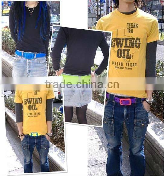 Candy Color Silicone Rubber Golf Belt