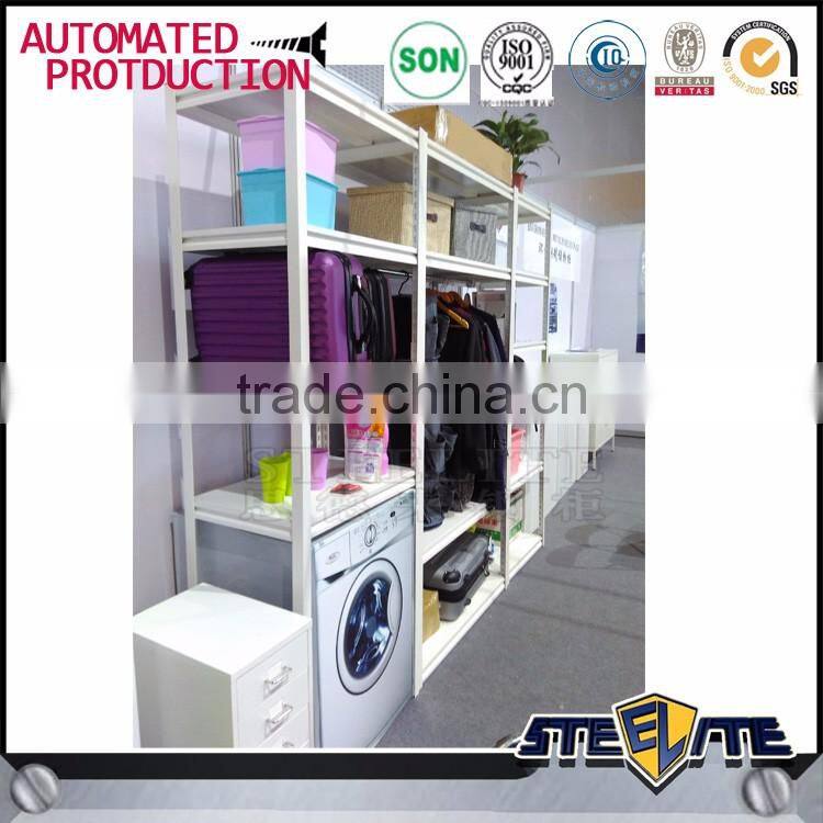 Steel clothes display rack for kids wall mounted clothes hanger rack