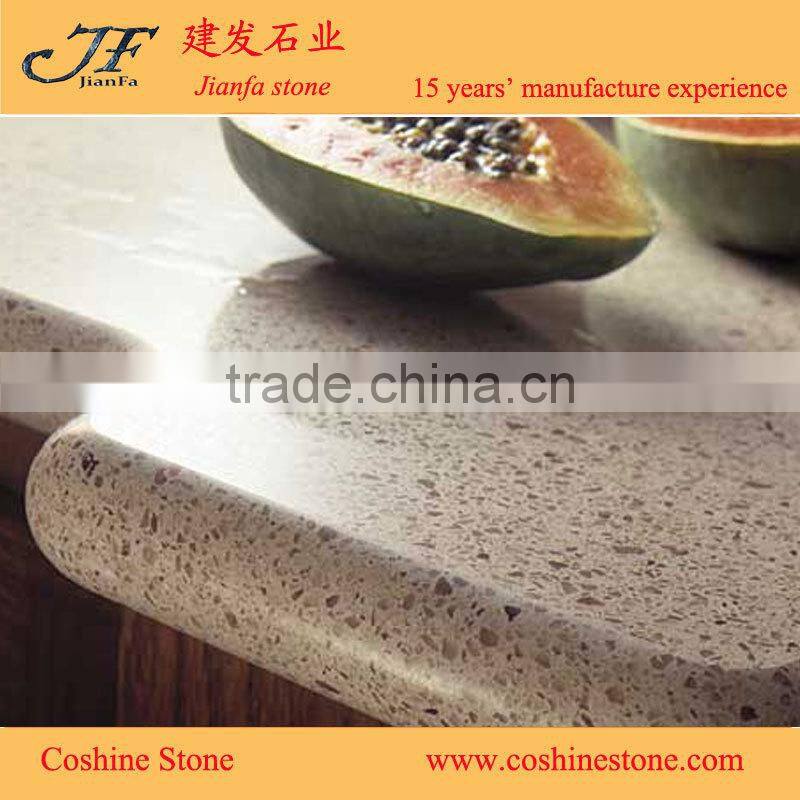 wholesale high quality artificial stone Cappuccino Quartz