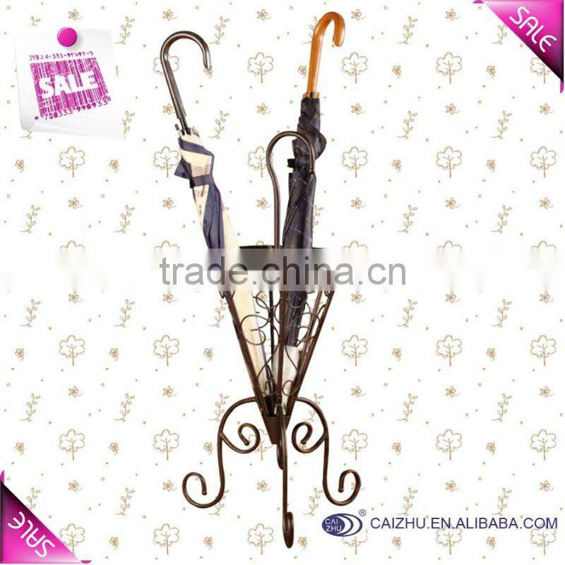 Metal iron umbrella stand