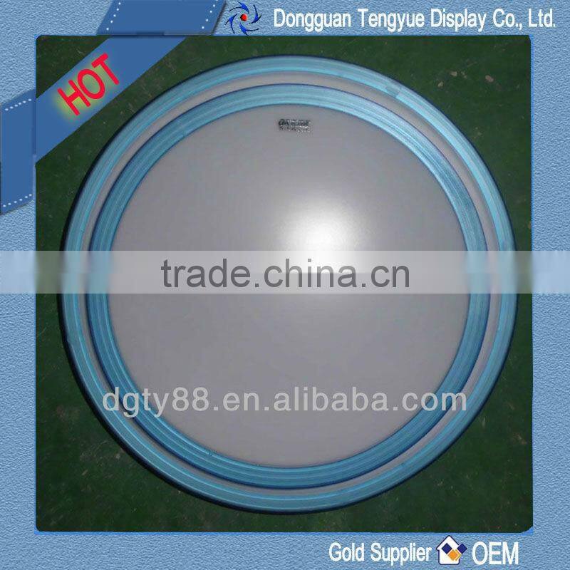 PVC vacuum forming of plastic lamp shade