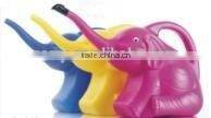 2L elephant shape shape plastic watering can/pot for garden tools