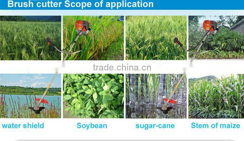 Hot sale 52cc gasoline brush cutter manufacturer hygiene products