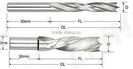 professional manufacturing straight shank solid drill bits with high quality,for woodworking