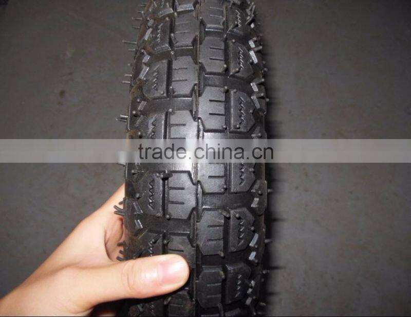 3.50-8/4.00-8 tyre and tube for tool cart use