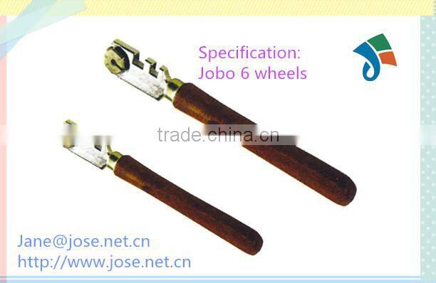 Jobo 6 wheels diamond glass cutter construction tools