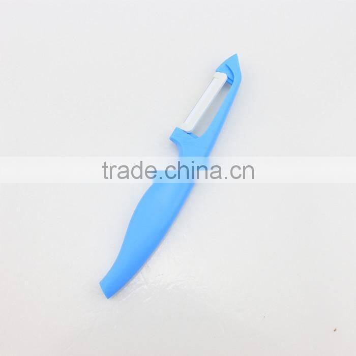 Plastic Handle Ceramic Blade Vegetable And Fruit Peeler