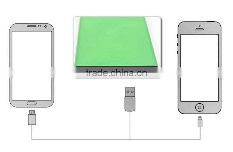 5000mAh Hot Selling Ultra Thin Power Bank With Power Switch