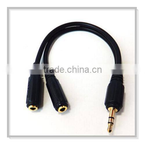 2 into 1Audio Adaptor 3.5 mm Jack cable
