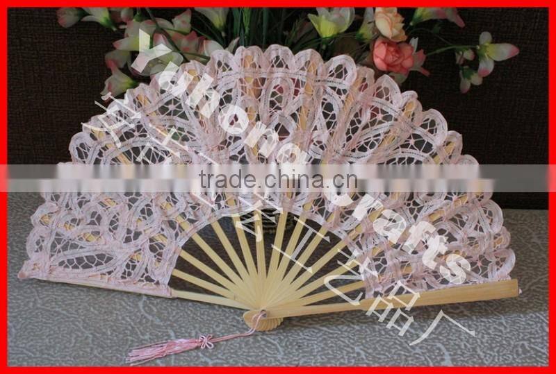 Chinese bamboo crafts wedding fan