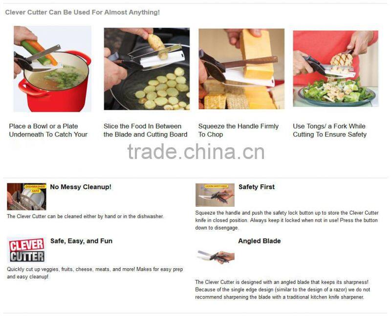 Amazon kitchen gadget 6 in 1 food chopper clever scissor cutter