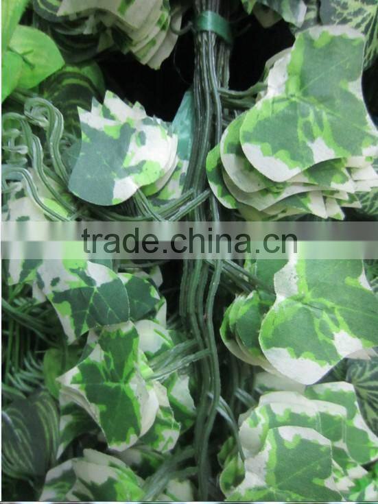 2014 Top quality artificial vine leaves for dec