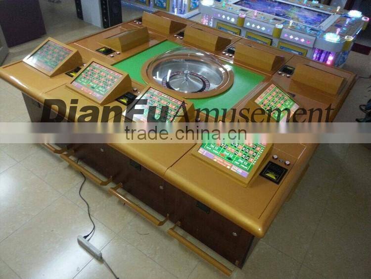 High qualllty PCB touch screen electronic gamblng 6/8/10/12 players 17 inc roulettte machine manufacturer in Triidad and Tobago