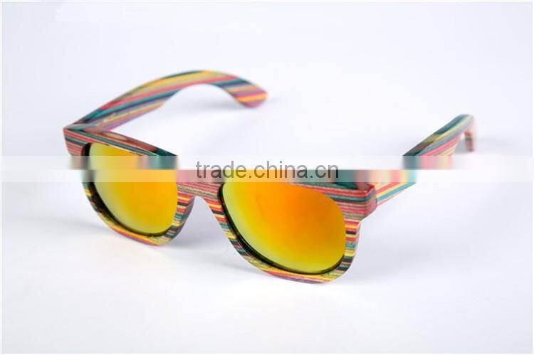 High Grade Bamboo Material Design Glasses Frame Wooden Sunglasses