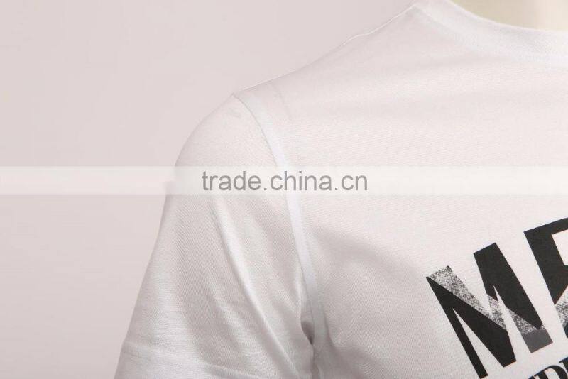 mens fashion slim design cotton plain mens t shirt