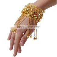 Indian Belly dance bangle bracelet stretch sequin anklet with cion