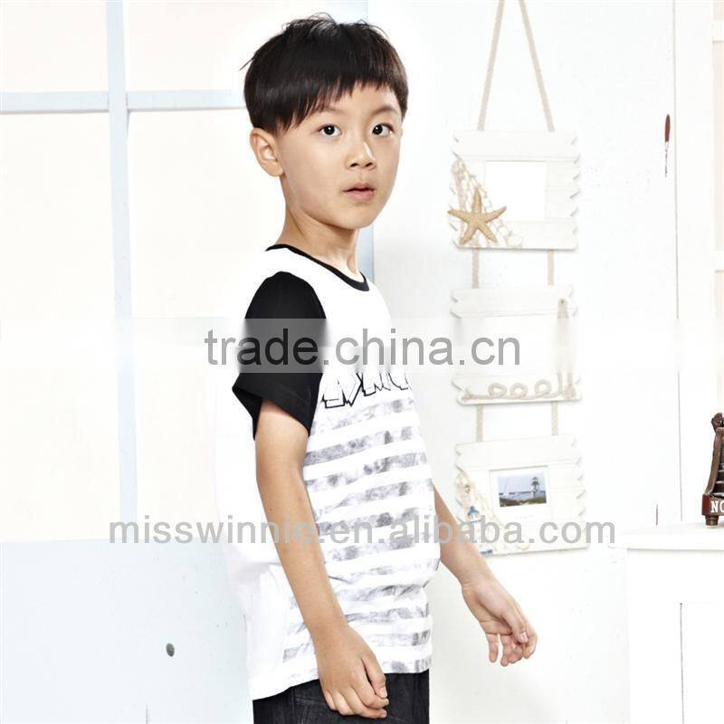 kids printed t-shirt short sleeve summer tee