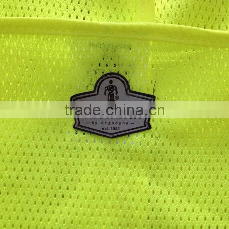 Reflect light label for clothes Neon label high light label reflective