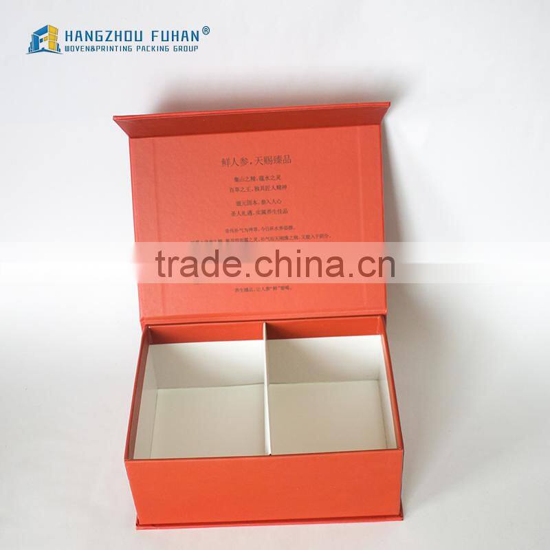 Fancy Two Case in One of Ginseng Packaging Box