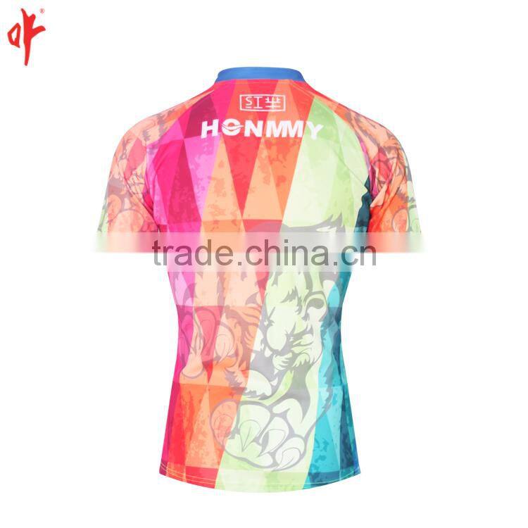 Adults Age Group and OEM Service Supply Type Wholesale Custom Sublimated Rugby Jersey