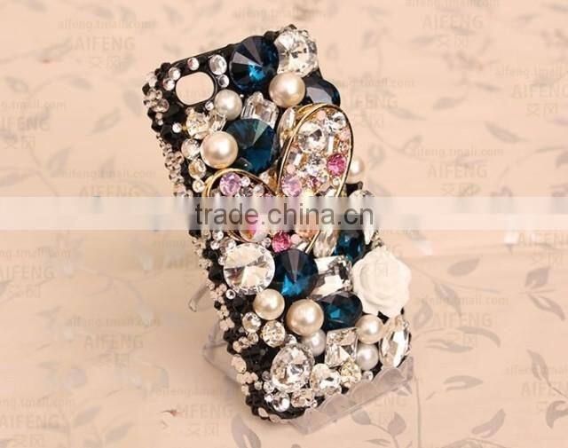 colorful loose fancy stones glass gemstone 13*18mm rhinestone for phone case decoration