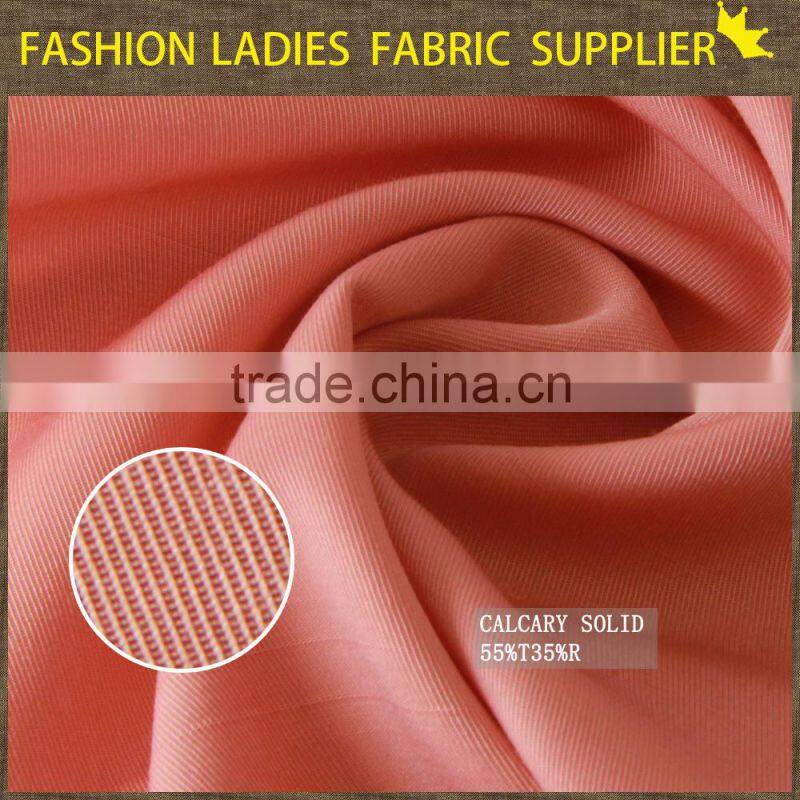 wholesale t/r calcary solid rayon fabric