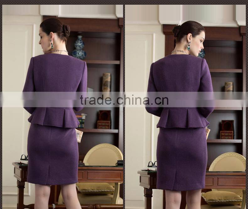 fashion ladies skirt suits custom women suit WMS26