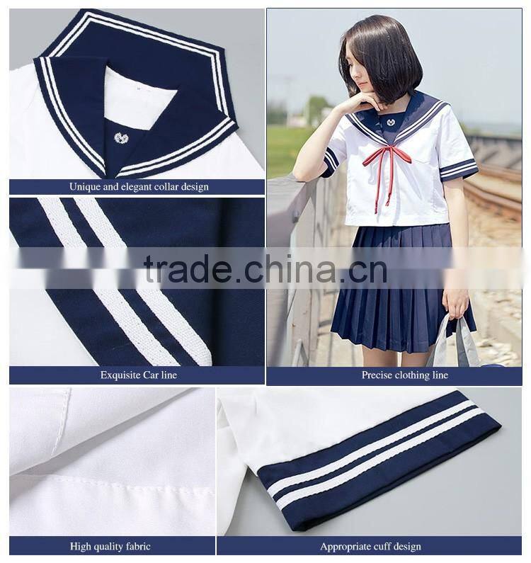 Custom Stylish Design School Sailor Suit