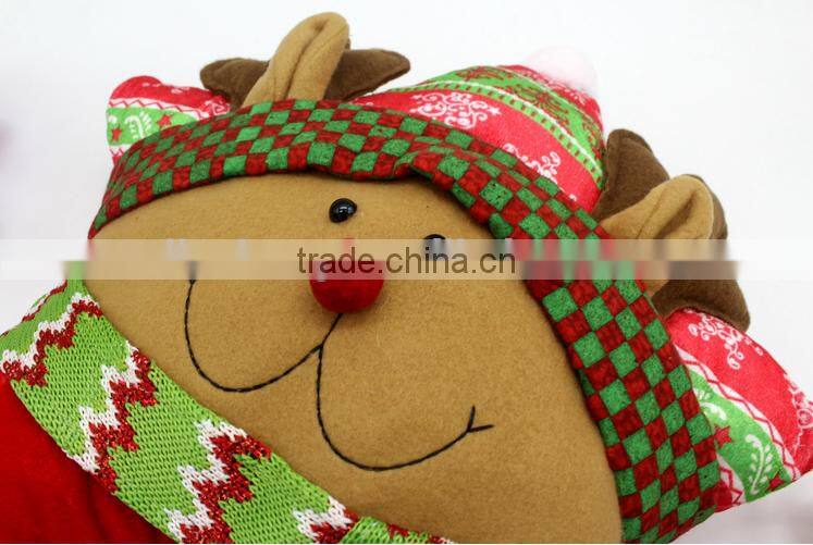 Wholesale cute star shape Christmas pillow for gift